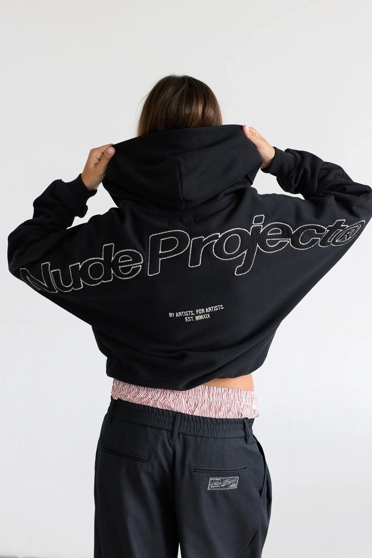 Beast Zip-Up Hoodie Black