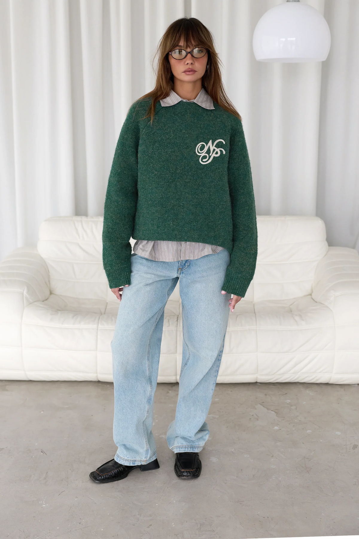Le Marais Knit Sweater Green