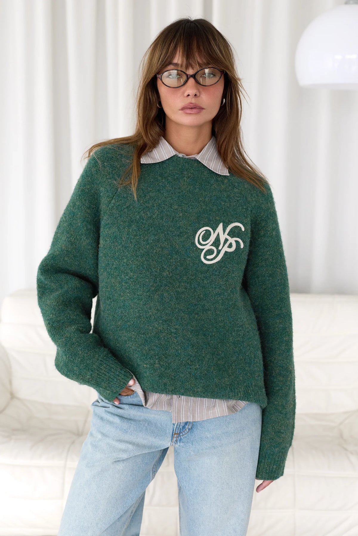 Le Marais Knit Sweater Green