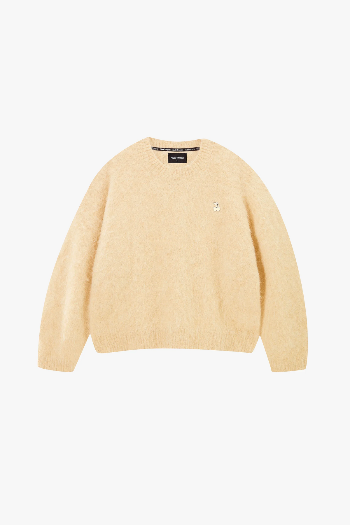 Alpaca Knit Sweater Yellow