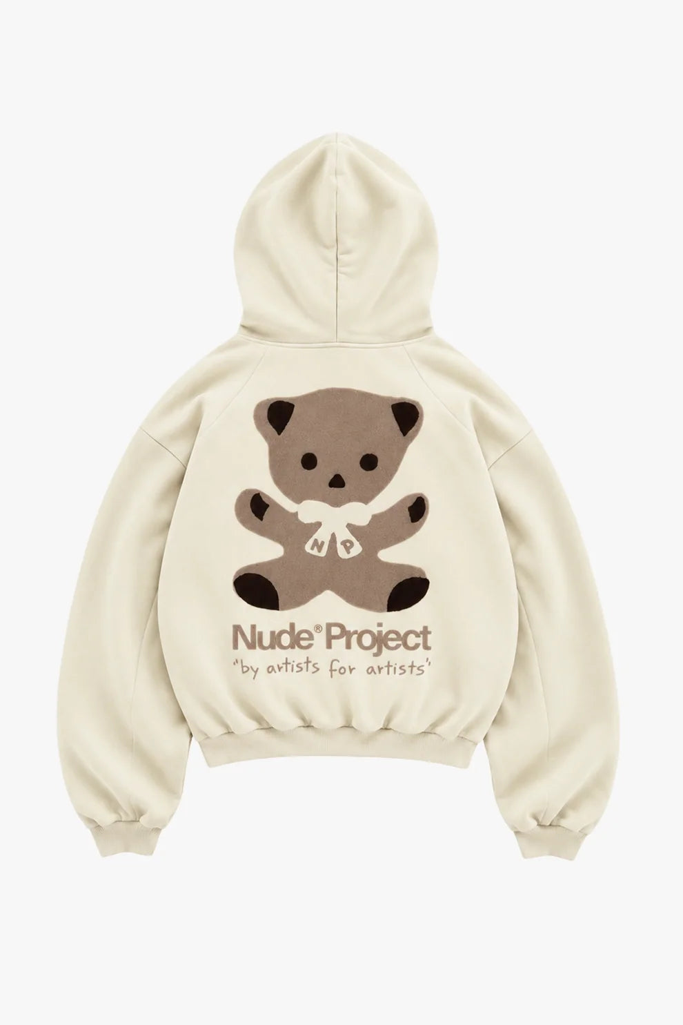 Bear Hoodie Marshmallow