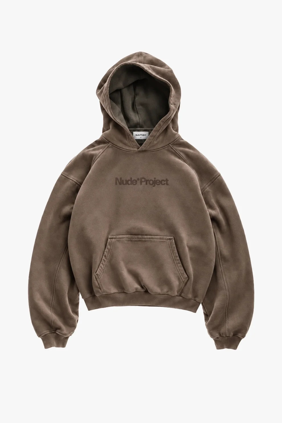 Box Logo Hoodie Brown