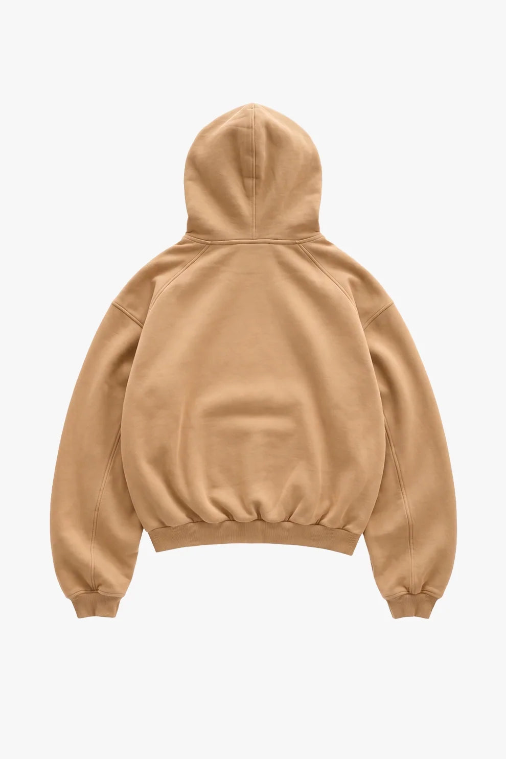 Box Logo Hoodie Beige