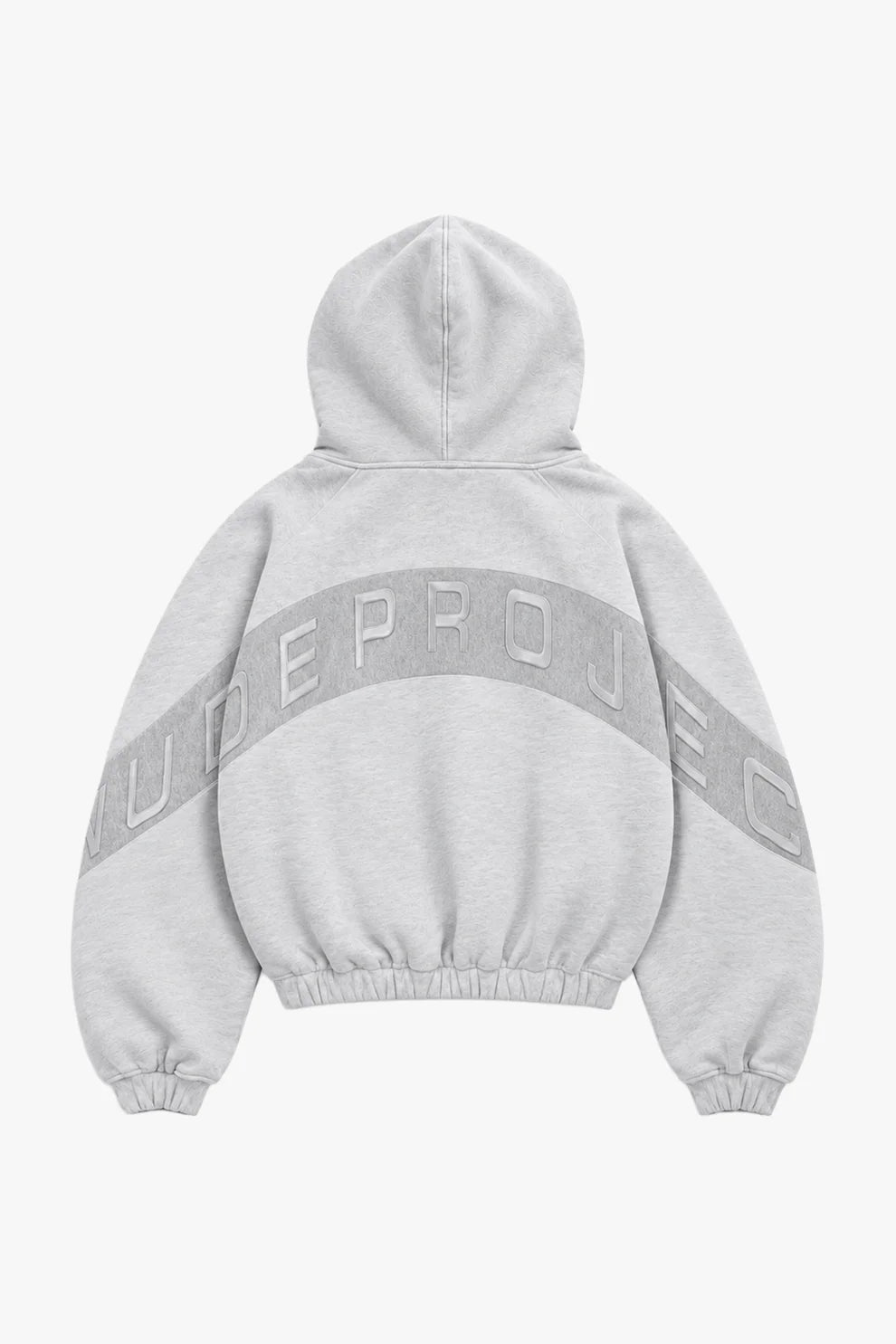C-suite Zip-Up Hoodie Grey