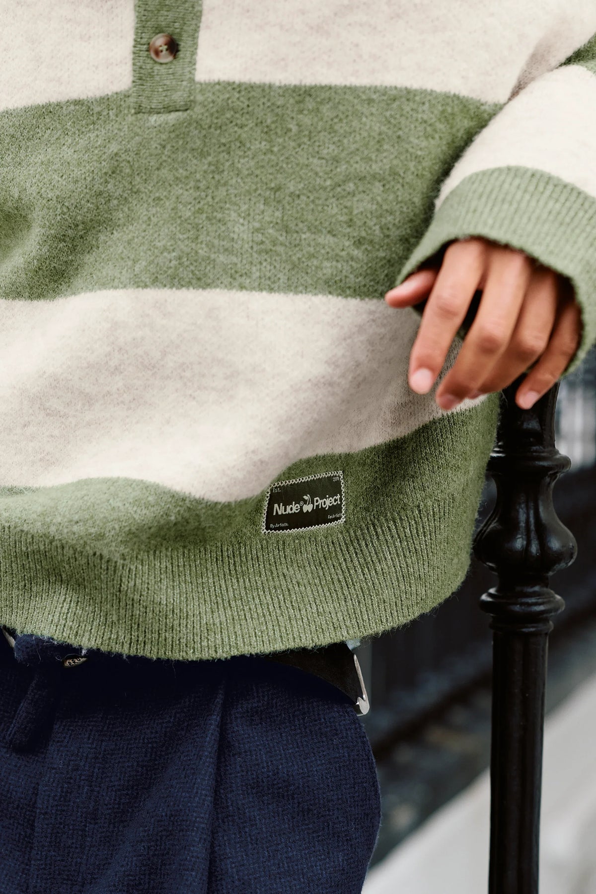 Camden Knit Sweater Green