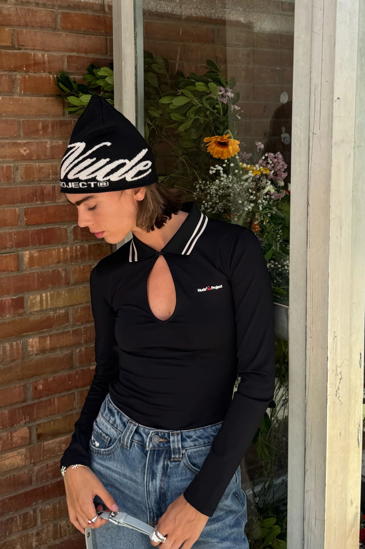 Grosella Long-Sleeve Tee black