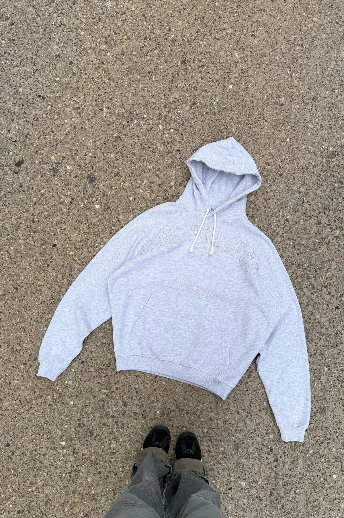 Manhattan Hoodie Grey