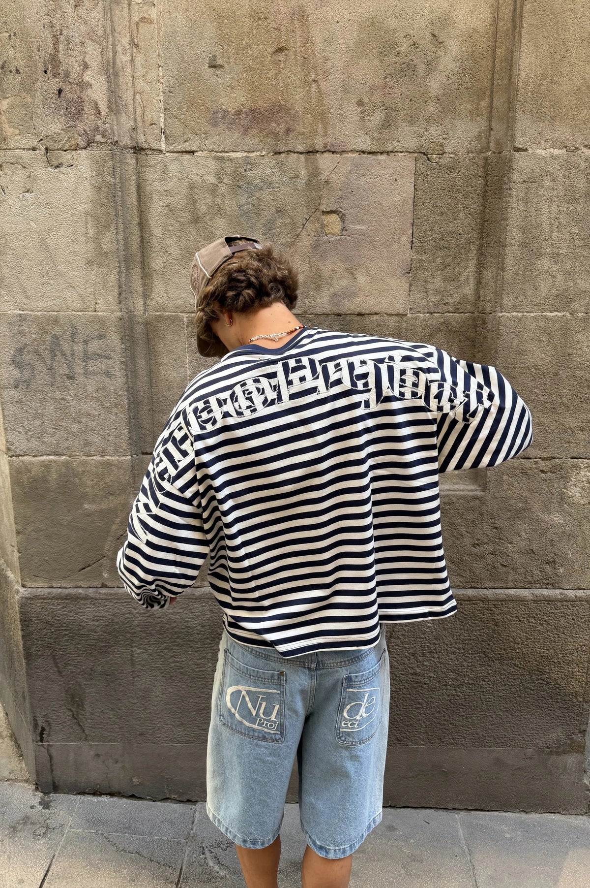 Sailor Long-Sleeve Tee Navy
