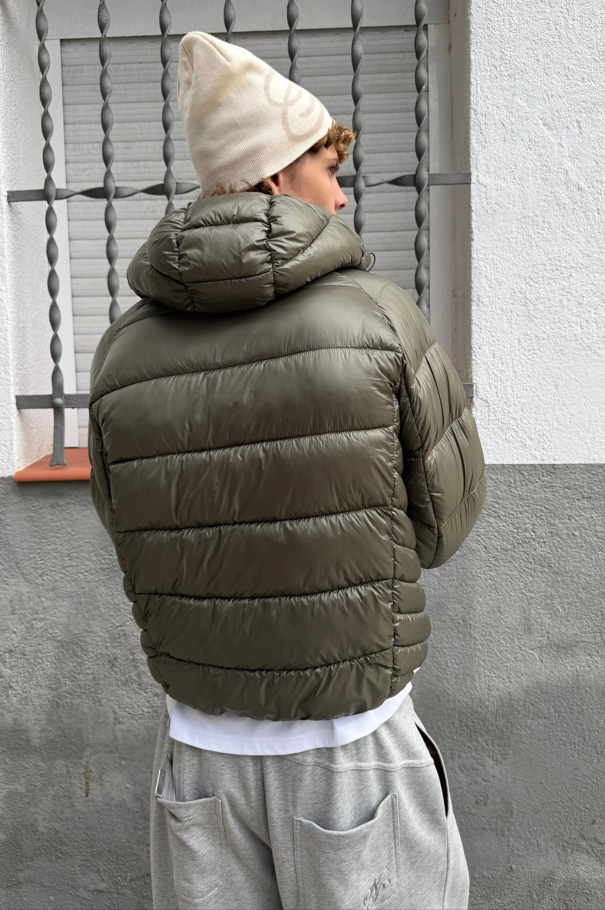 Iconic Puffer Jacket Khaki