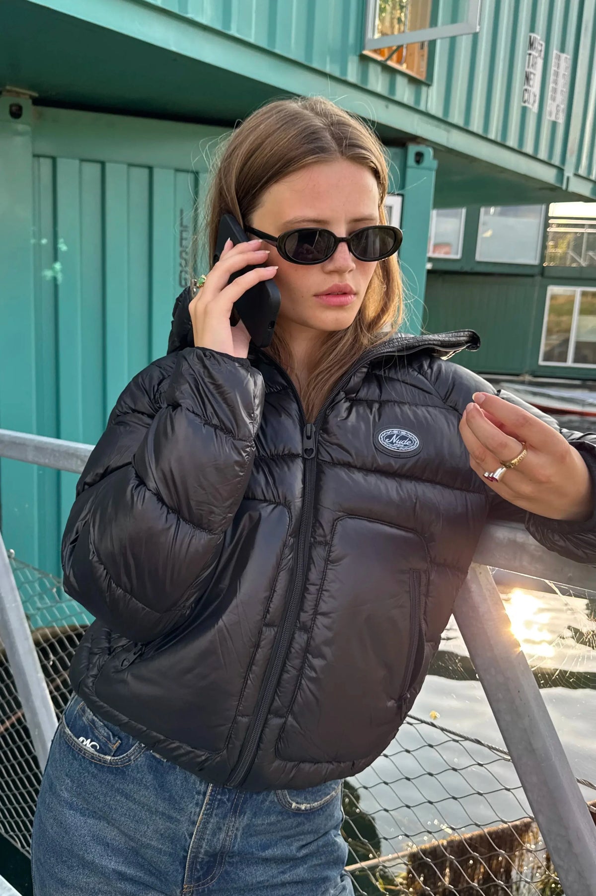 Iconic Puffer Jacket Black