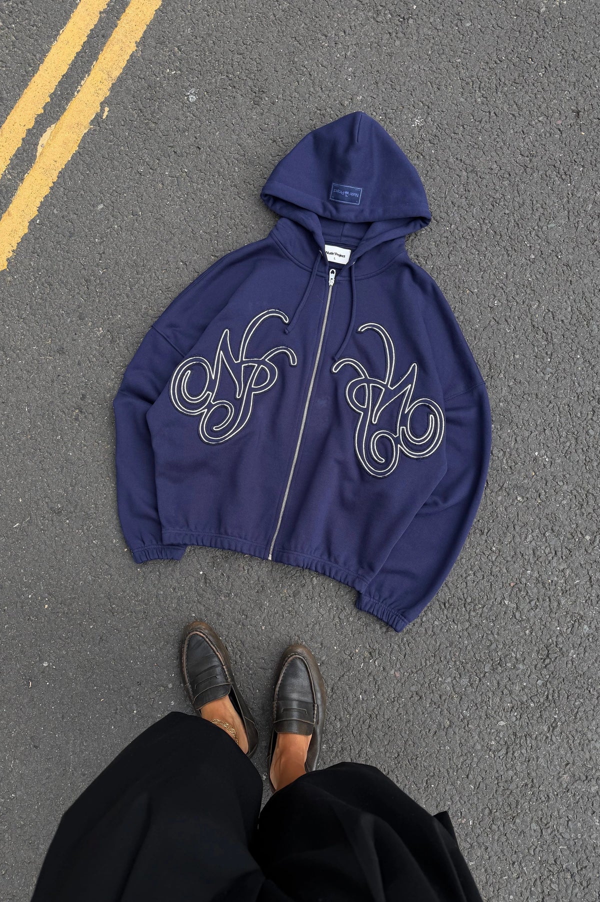 Mirror Zip-Up Hoodie