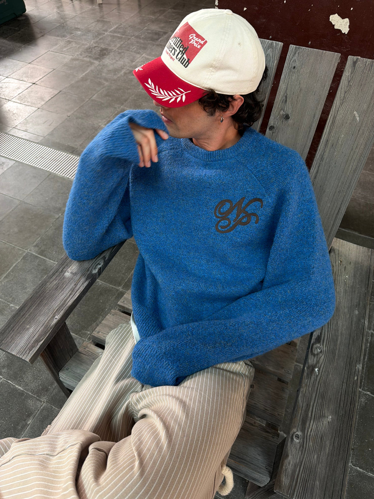 Le Marais Knit Sweater Blue