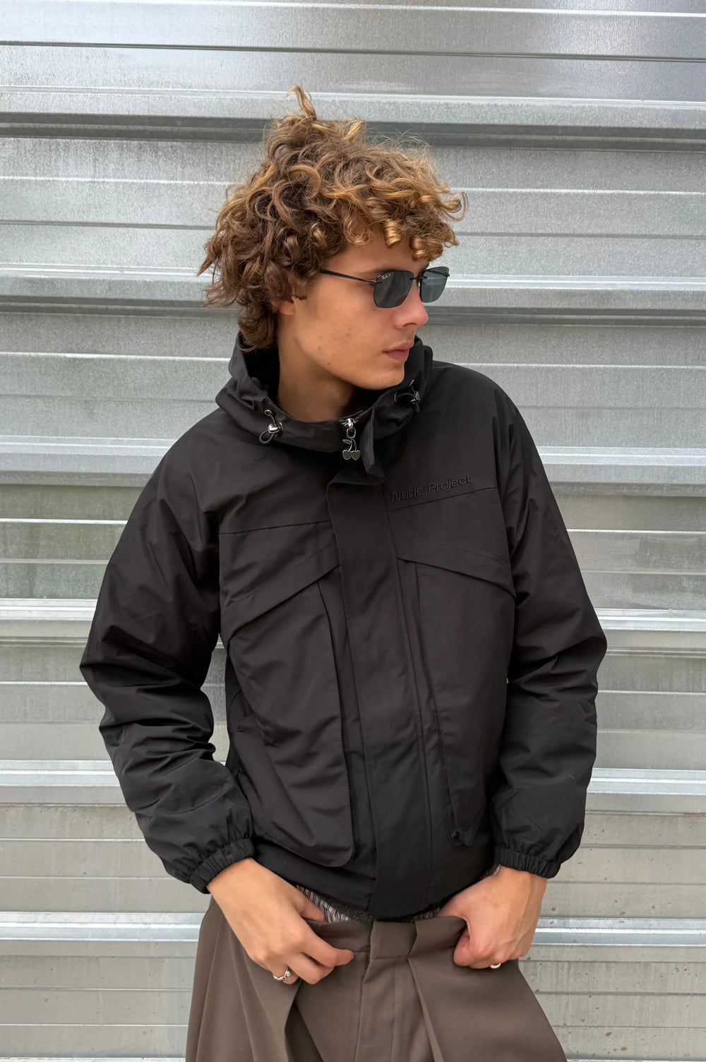 Windbreaker Jacket Black