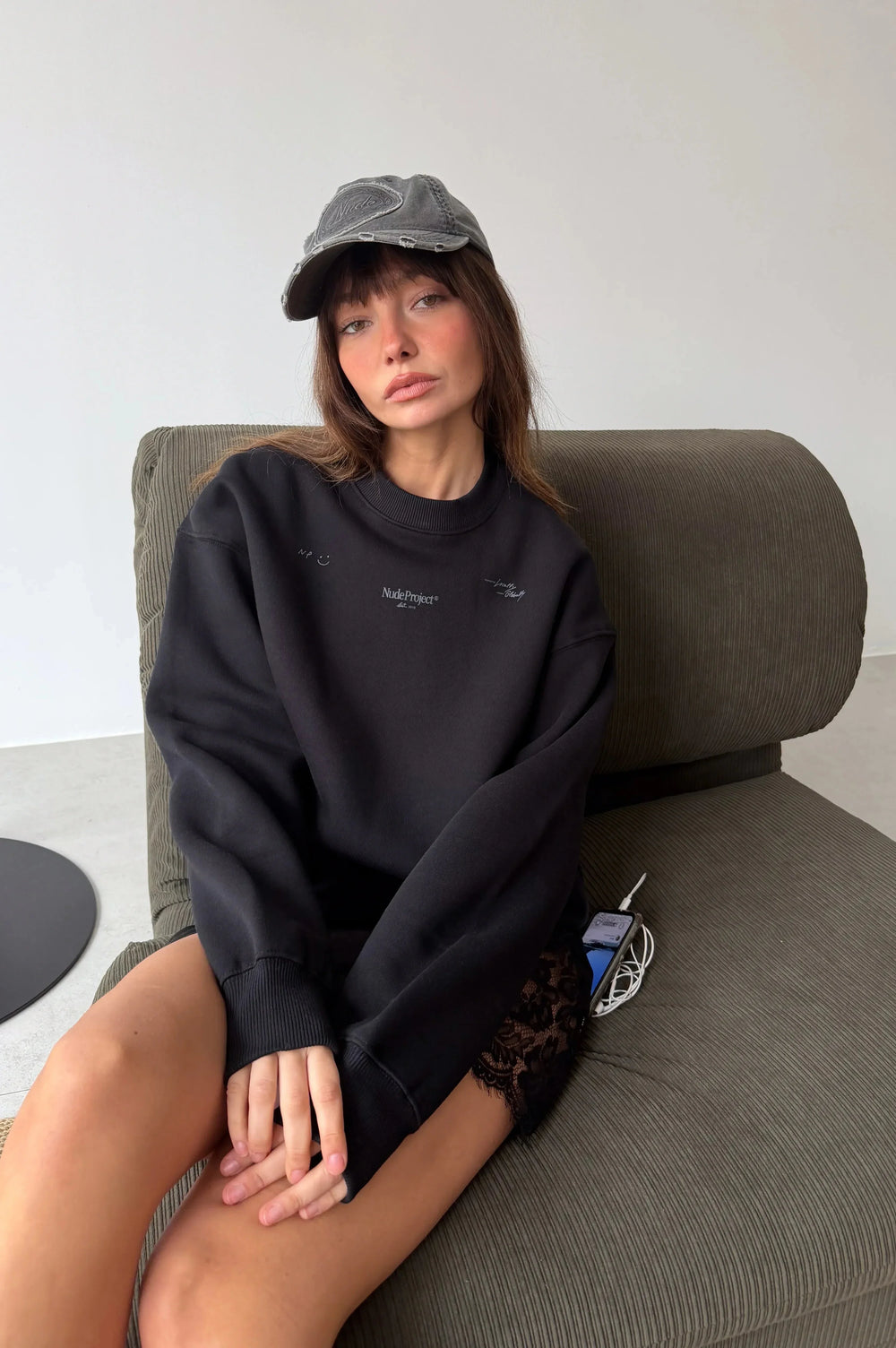 Global Soon Sweatshirt Black