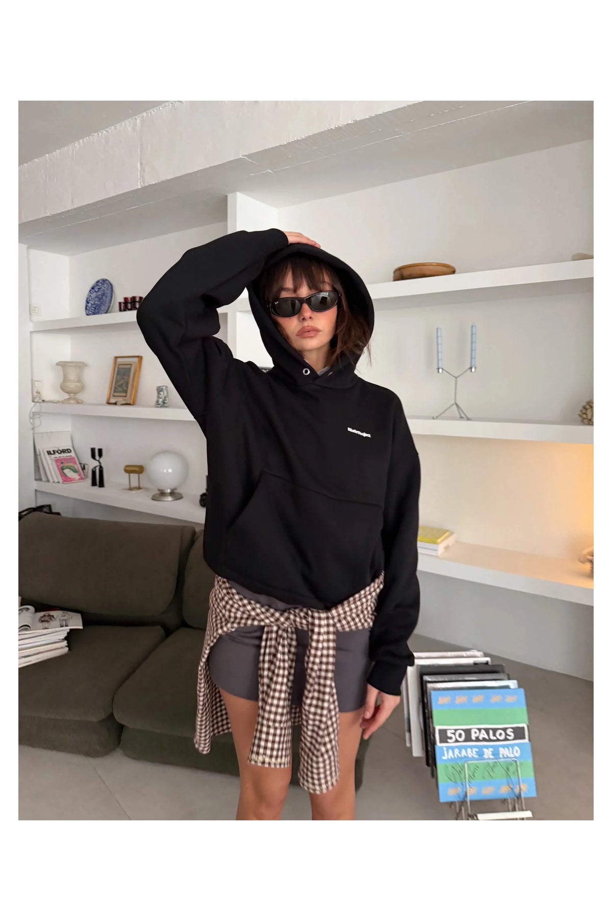 Origins Hoodie Black