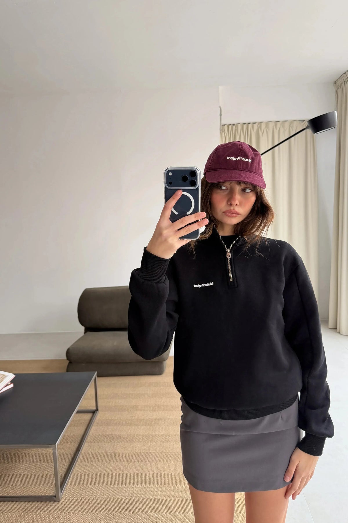 Origins Quarter-Zip Black