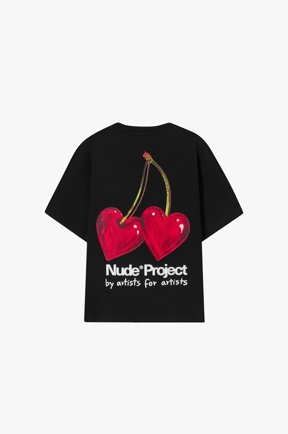 Juicy Cherry Tee Black