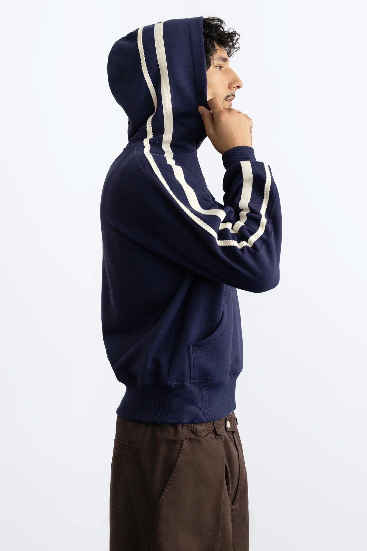 Ying Yang Hoodie Navy