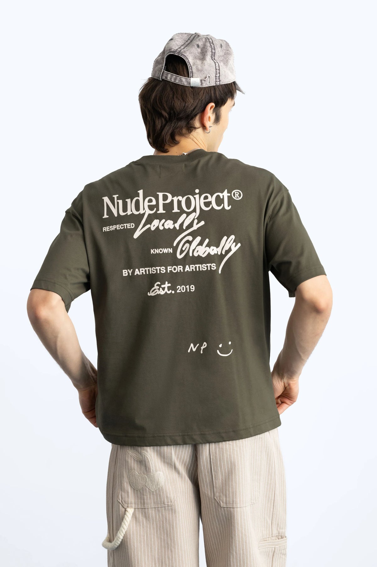 Global Soon Tee Khaki