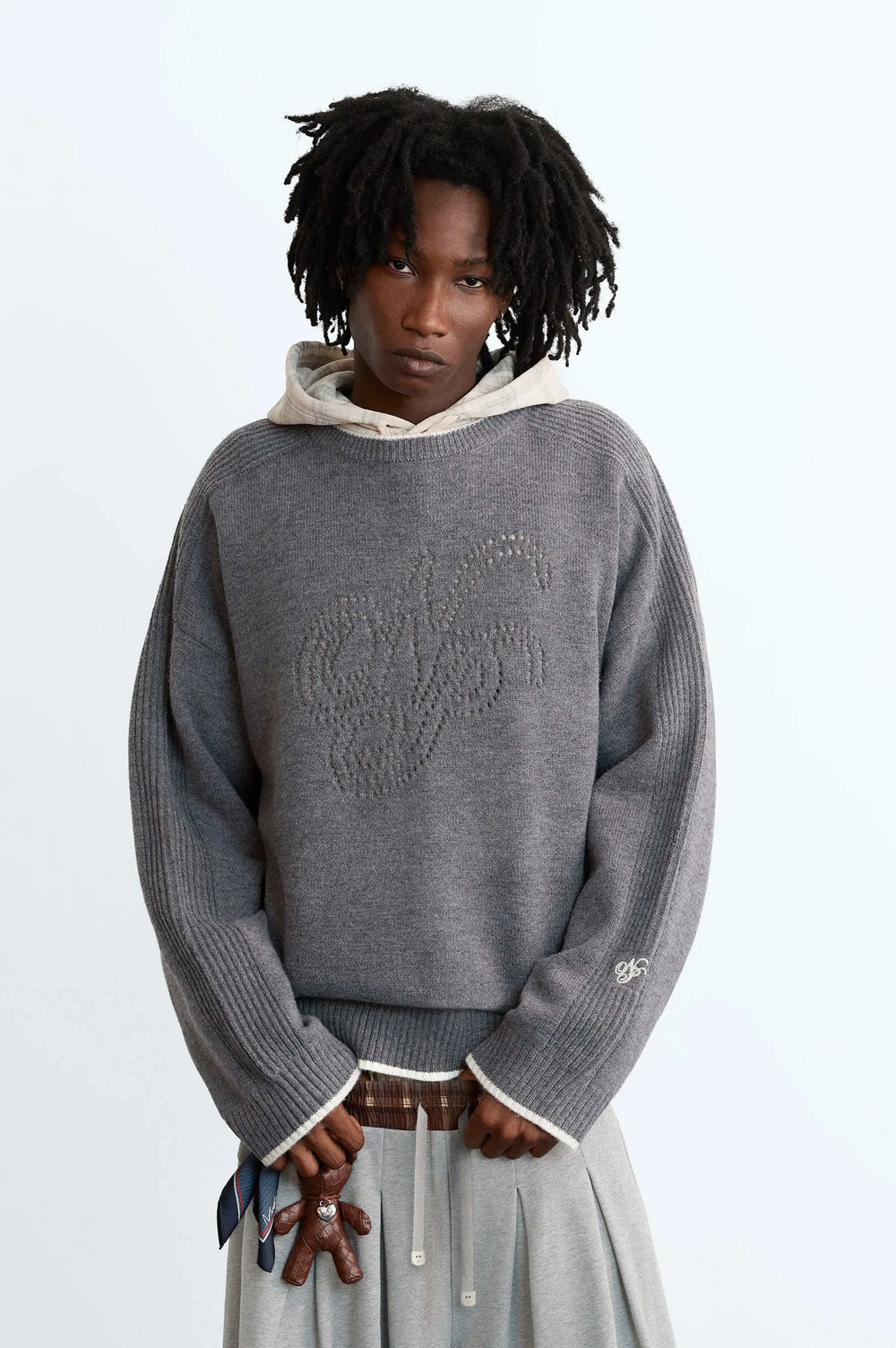 The Employee of the Month Knit Sweater Ash