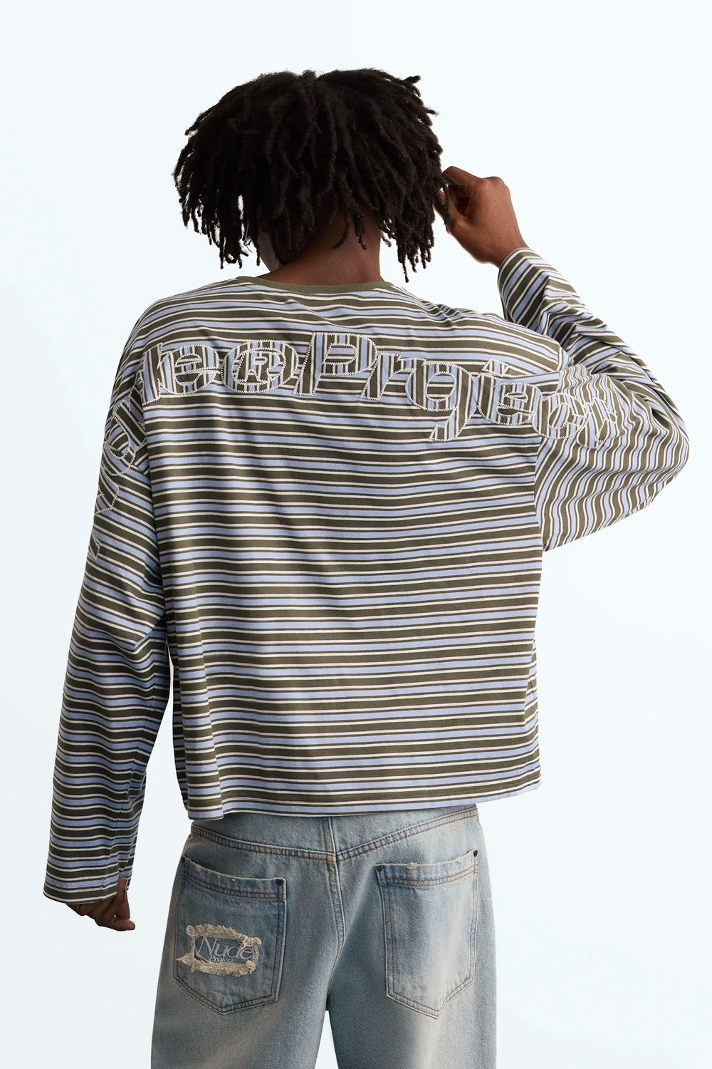 The Networking Long-Sleeve Tee Light Blue