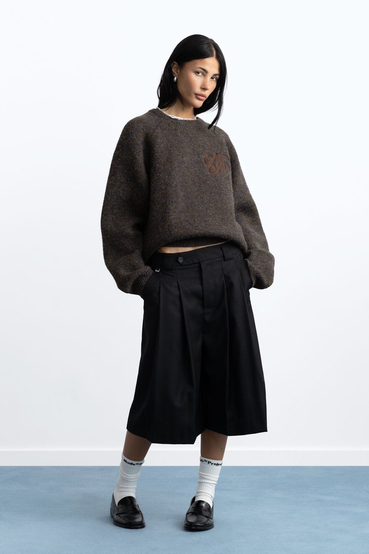 Le Marais Knit Sweater Brown