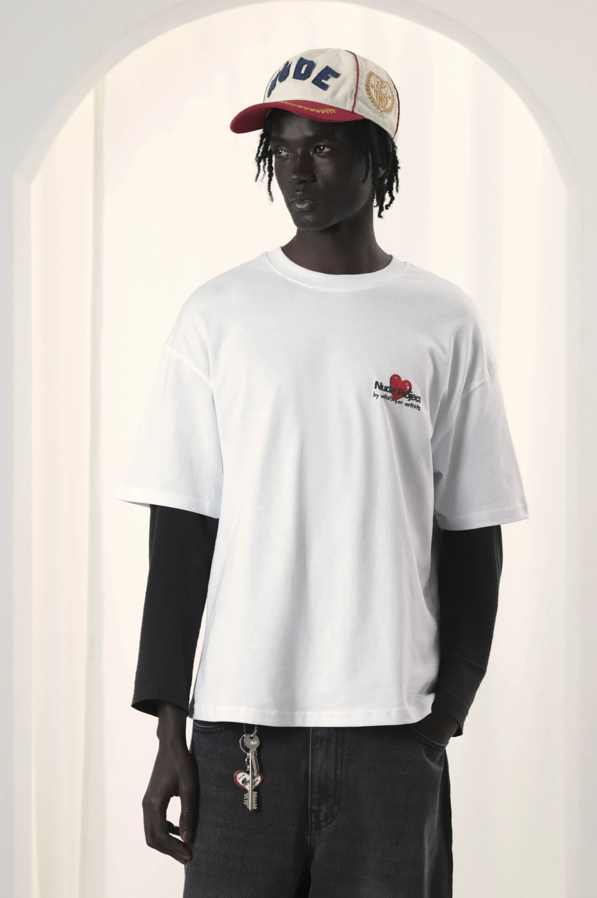 Juicy Cherry Tee White