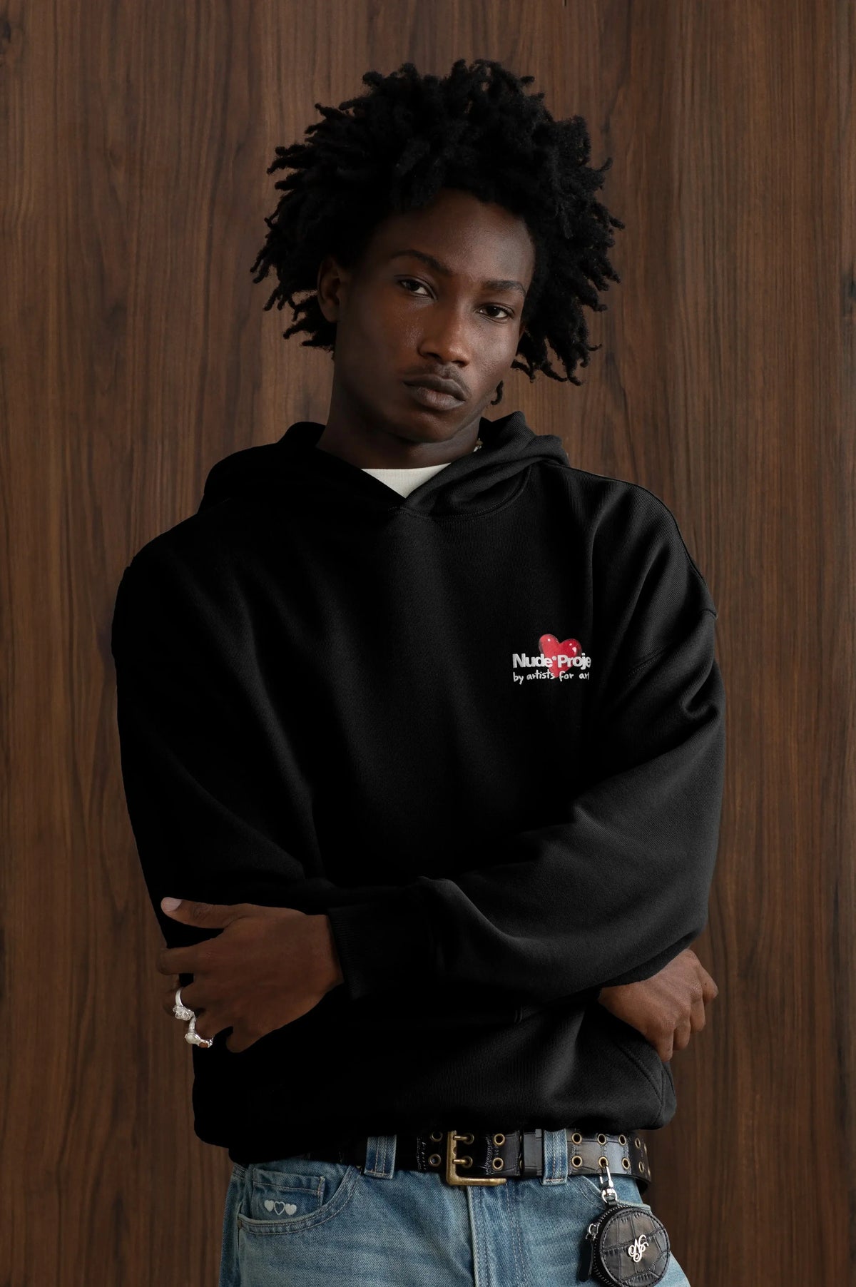 Juicy Cherry Hoodie Black
