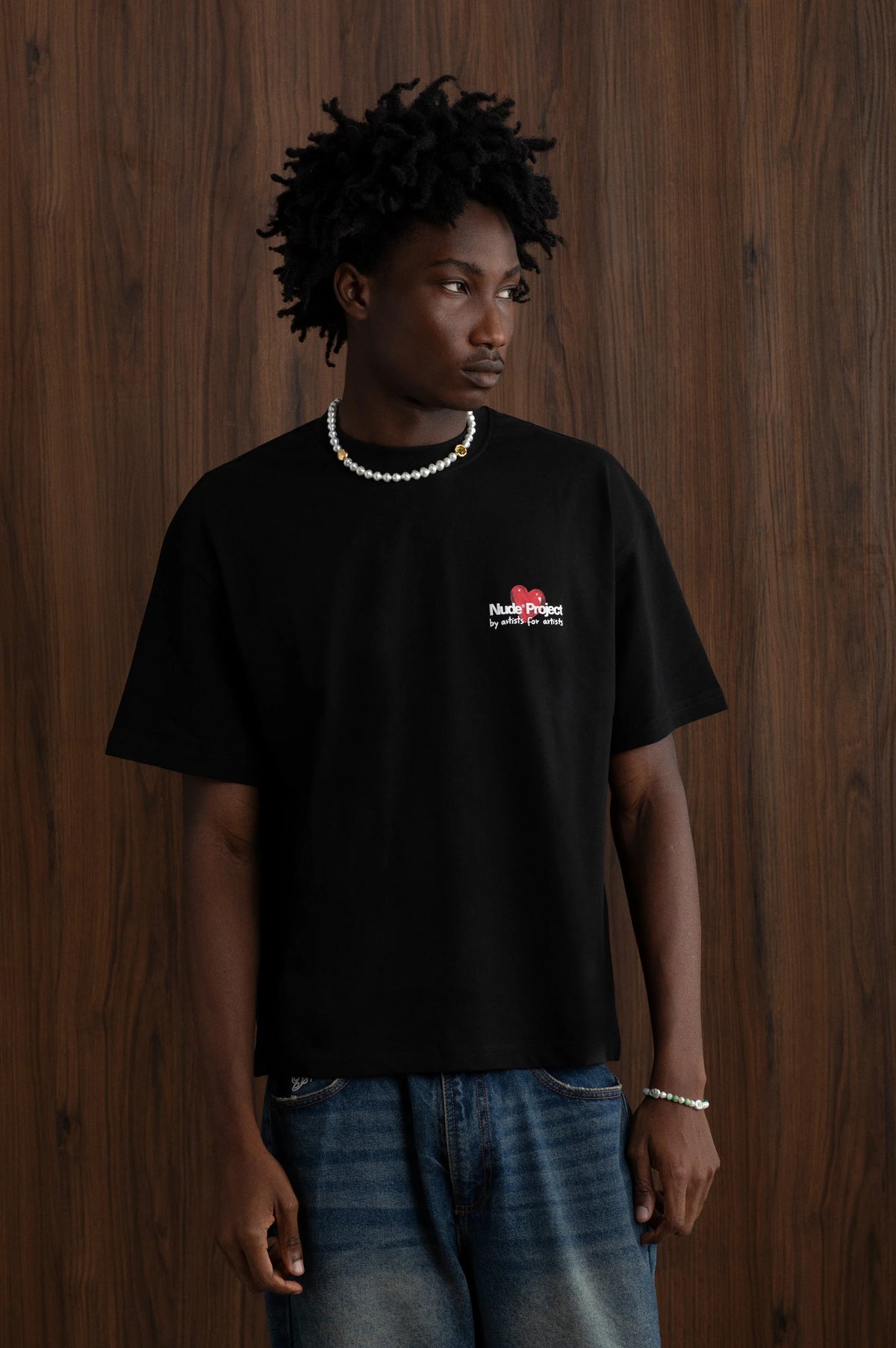 Juicy Cherry Tee Black