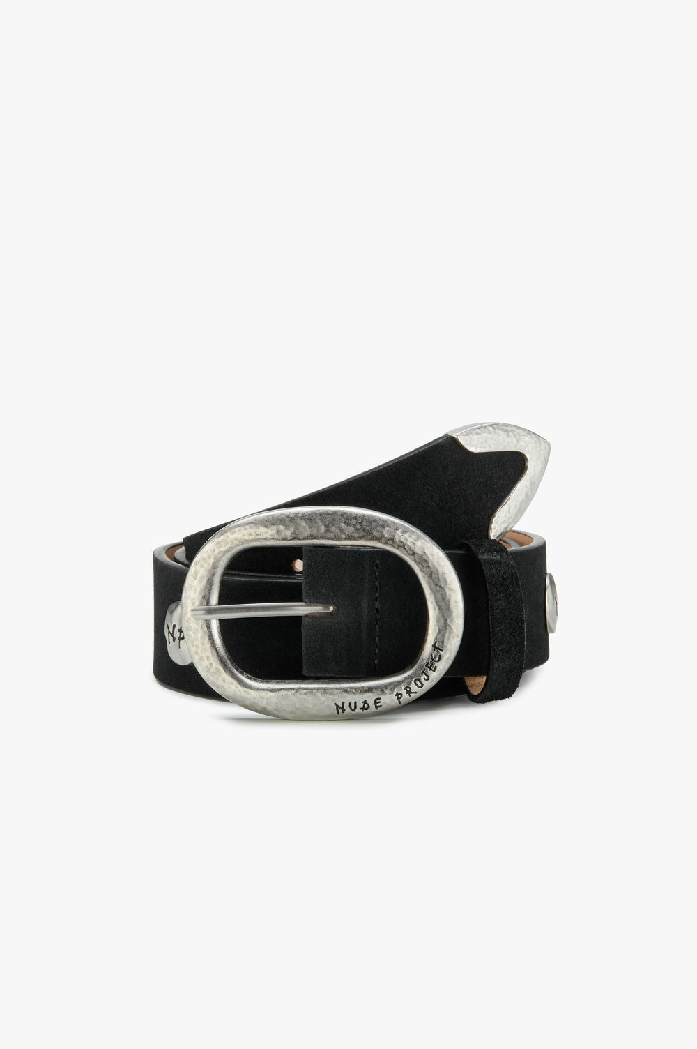 Suede Belt Black