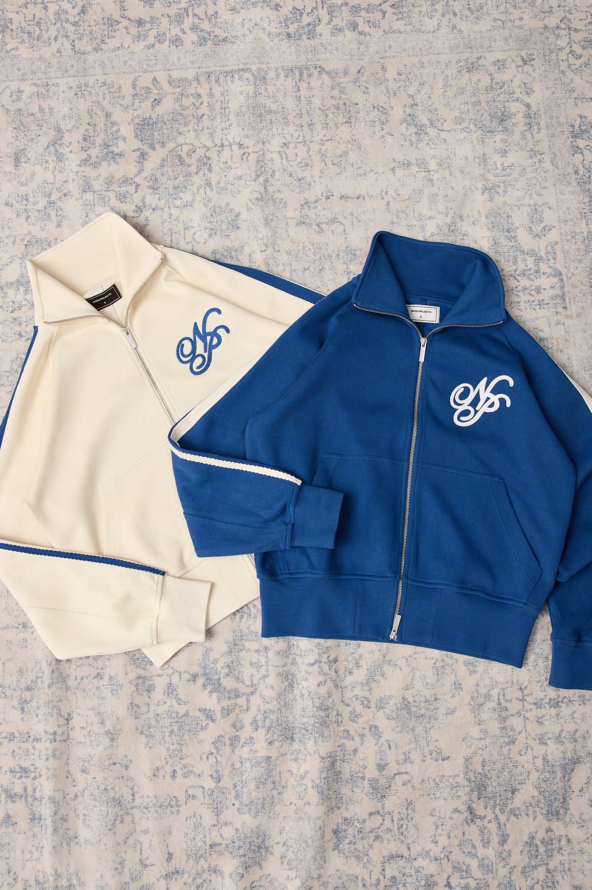 Ying-Yang Zip-Up Navy