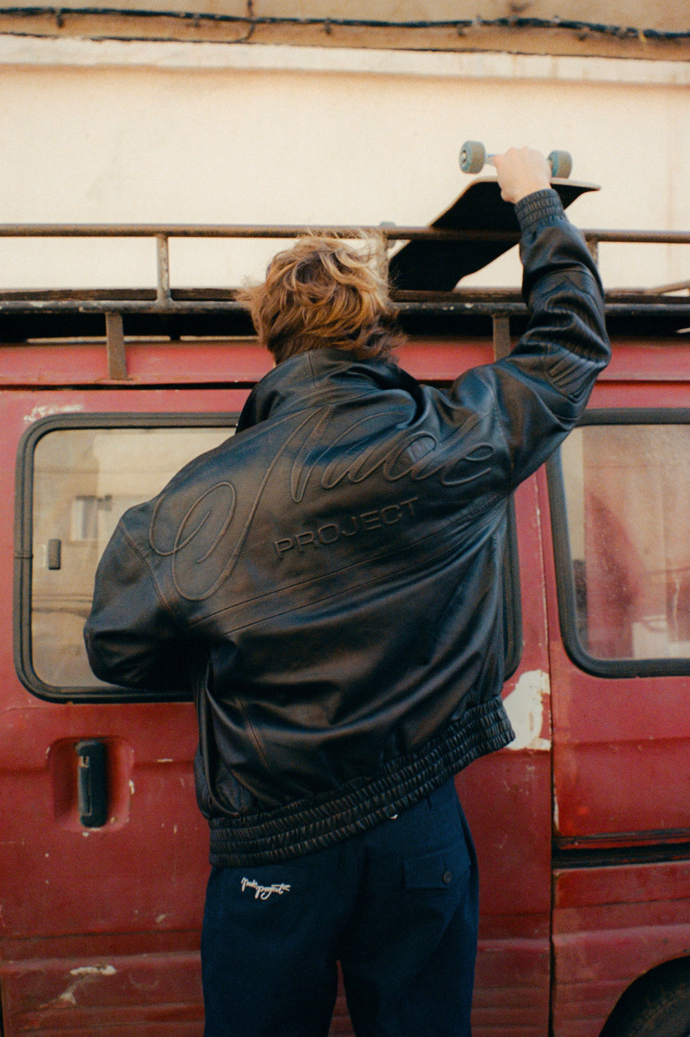 Iconic Leather Jacket Brown