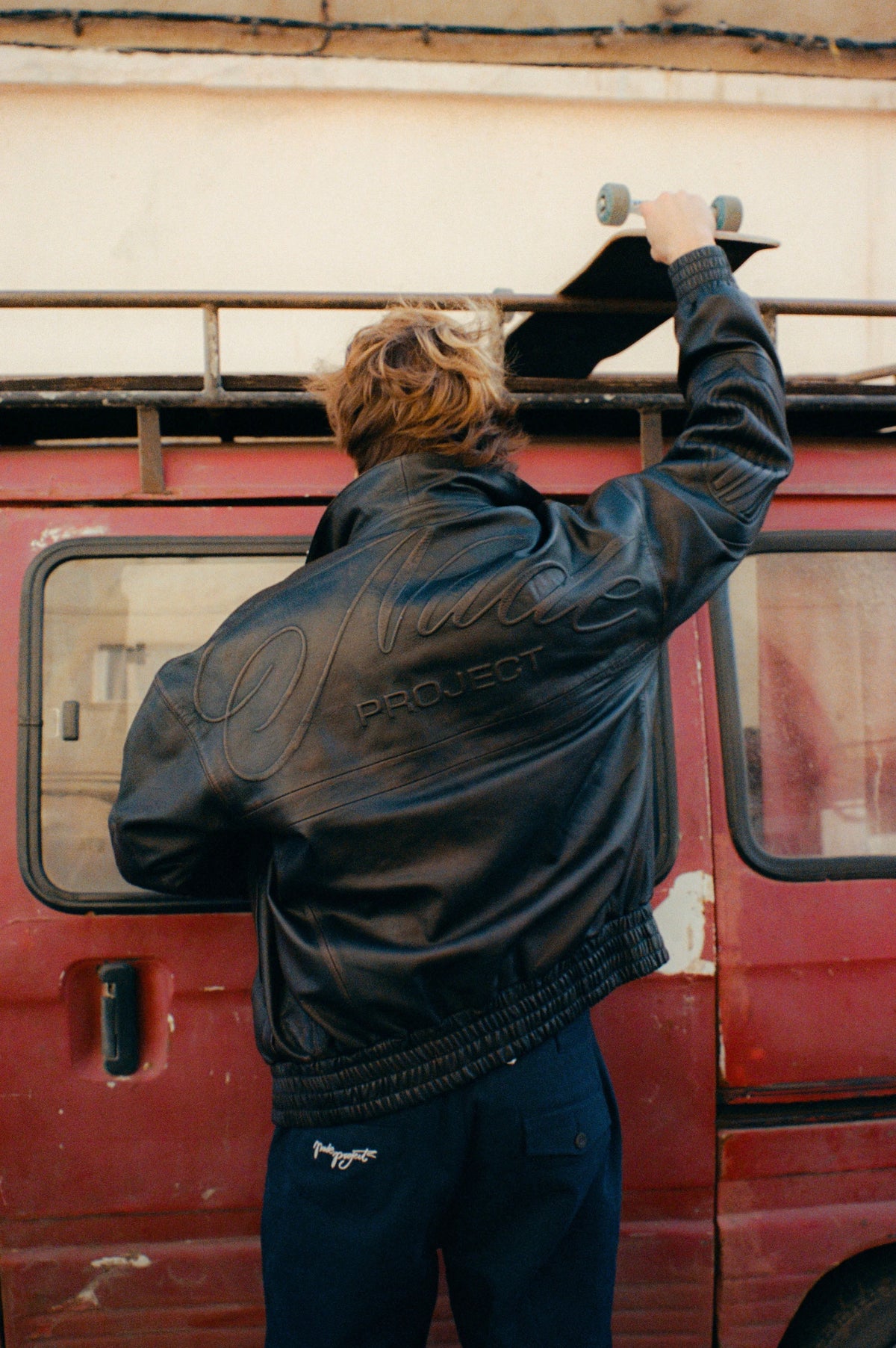 Iconic Leather Jacket Brown
