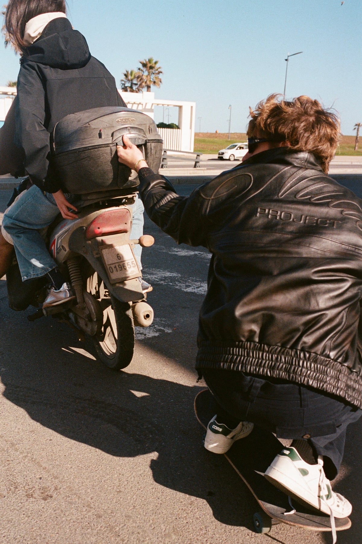 Iconic Leather Jacket Brown